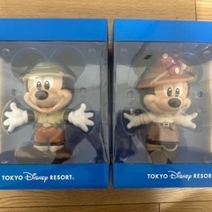 ミッキー ミニー フィギュアの画像