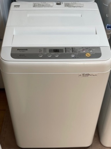 送料・設置込み　洗濯機　6kg Panasonic 2019年