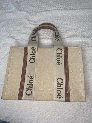 美品✩クロエ キャンバス地トートバッグ