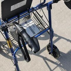 シルバーカー　しっかりタイプ　歩行車　ハッピーⅡ　説明書付の画像