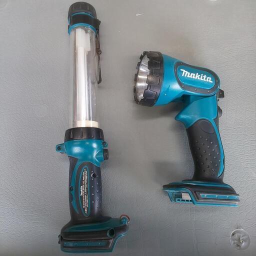 マキタライト2台 充電式 14.4v