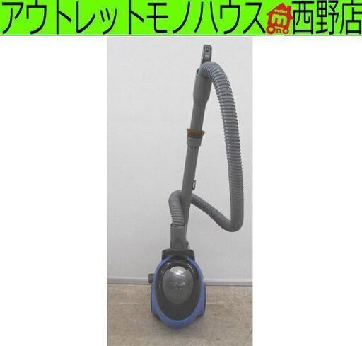サイクロンクリーナー 2012年製 三菱 TC-EXB8J 掃除機 ごみ捨て簡単 ミツビシ MITSUBISHI 青 コードあり 札幌 西野店