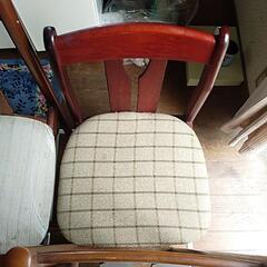無料配布！ダイニングチェア　４個の画像