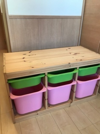 (お取引決まりました)IKEA  トロファストお値下げ3500円