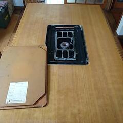 ☆無料配布☆希少LPガスコンロ付き松下電器産業製造ダイニングテーブル。の画像