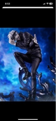 渋スク　五条悟　モノクロver