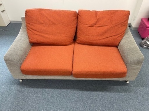 カリモク　2人がけ　ソファー