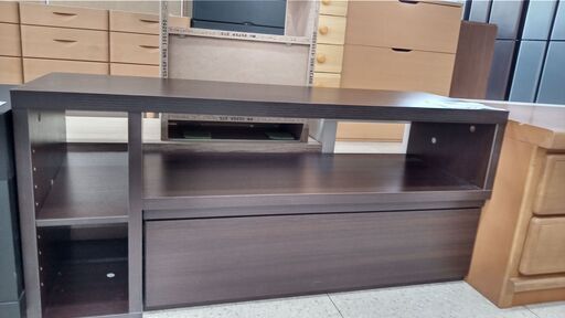 ★ジモティ割あり★  テレビ台 ダークブラウン H45×D35×W100 クリーニング済み TJ1716