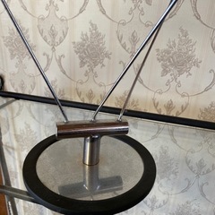 帽子スタンド 3点掛け スチール製 クローム の画像