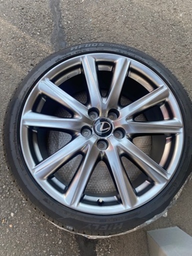 レクサス　GS Fスポーツ　純正ホイール　19インチ