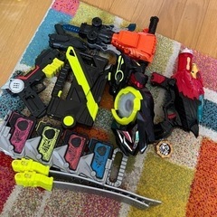 仮面ライダーおもちゃセット 決まってます
