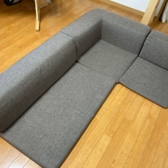 ⭐︎ブラウンカラーのローソファー⭐︎まだまだ使えます！