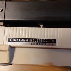 brother タイプレコーダー　レトロ　美品　Valiantの画像