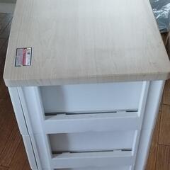 3段収納ケース美品①の画像