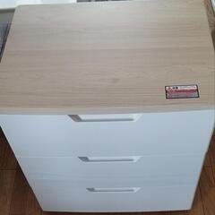 3段収納ケース美品①の画像