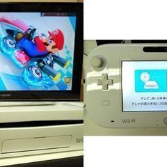 任天堂 Wii U 本体 スプラトゥーンセット WUP-101 32GB GamePad WUP-010 ホワイト ゲーム機 パッド Nintendo 札幌市 清田区 平岡の画像