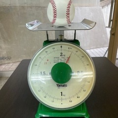 ワンコイン　500円　秤　計り　昭和アイテム　レトロ計量機の画像