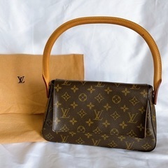 LOUIS VUITTON モノグラム　ミニルーピング　ハンドバッグ
