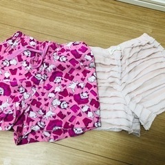 美品　女の子　ショートパンツスカートセットの画像