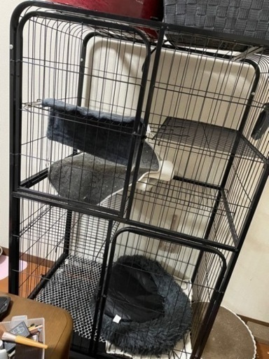 （受け渡し決定)猫ケージ
