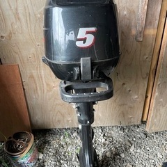 船外機 5馬力⬇️最終値下げ の画像