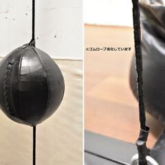 【ジモ取引終了9/15】≪zyt1117ジ≫ FIGHTING ROAD/ファイティングロード サンドバッグ+パンチングボール+サンドバッグスタンド F.R.JAPAN 50721-04の画像