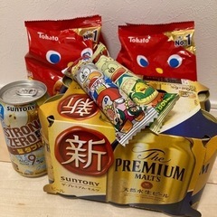（お取引決まりました）ビールとお菓子まとめて