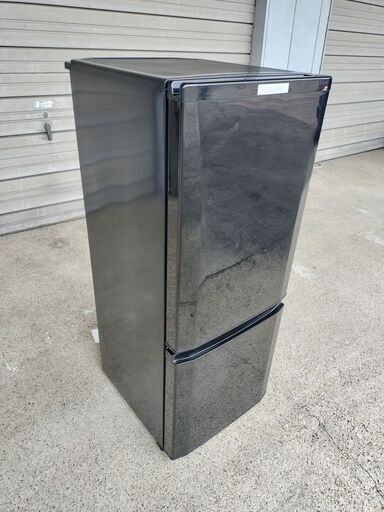2ドア冷蔵庫　146L　三菱 　MR-P15Z-B　2016年製