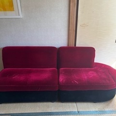 決まりました！ソファー　お好みのカバーをつけていかがですか？
