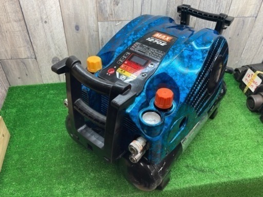 中古品 □ MAX エアコンプレッサー AK-HL1270E ガイアブルー □ コン □ IT8G43NG2FG0