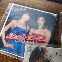 ピンクレディーレコード３枚の画像