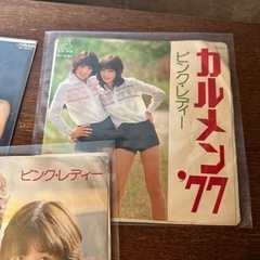 ピンクレディーレコード３枚の画像