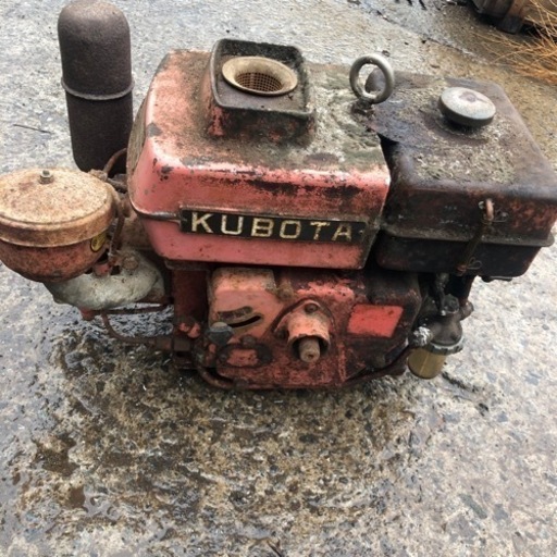 クボタ　ディーゼル発動機　　3馬力　実働品