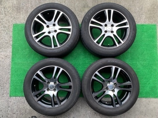 アルミ16インチ鹿児島発マナレイスポーツ.4本タイヤ付き