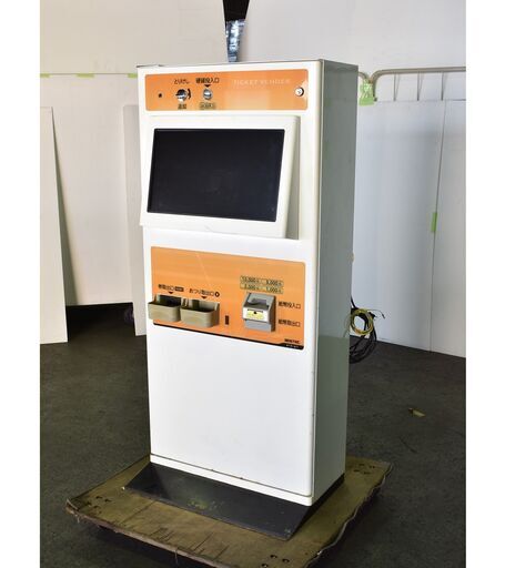 【処4/10】≪zyt1118ジ≫ BOSTEC/ボステック 券売機 BTW-M7 タッチパネル 21.5インチ 発券機 通電NG/ジャンク/部品取り 現状品 50805-06