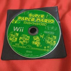 Wii スーパーペーパーマリオ 中古
