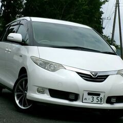 エスティマ上級モデル【ハイブリッドG-4WD】車検R6年9月迄・...