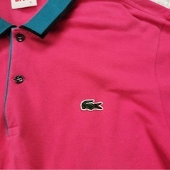 LACOSTE（美品）ラコステ　ポロシャツ　HONGKONGリミテッド　サイズ5 XLの画像