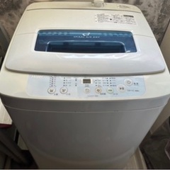 ハイアール　全自動洗濯機　②