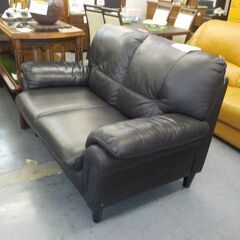ID148154 ソファー2人掛け 黒