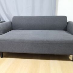 Ikea HEMLINGBY ヘムリングビー 2人掛けソファ, クニーサ ダークグレー