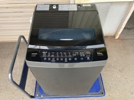 maxzen マクスゼン 2021年製 JW80WP01 8.0kg 洗濯機