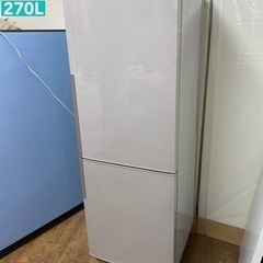 I422 🌈 ジモティー限定価格！ SHARP 冷蔵庫 (270L) 2ドア ⭐ 動作確認