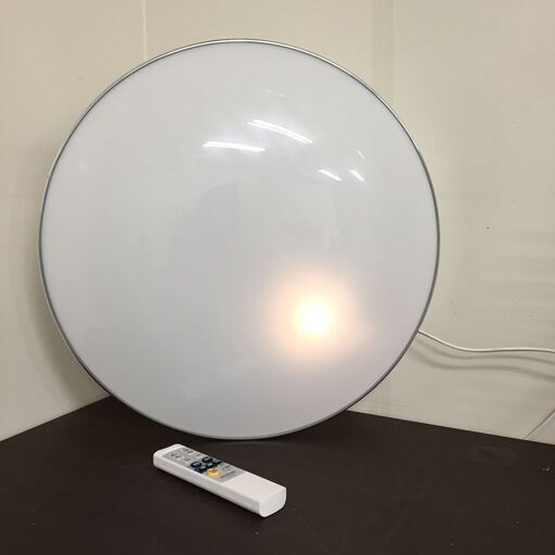 終 アイリスオーヤマ LEDシーリングライト CL12DL-5.1KM リモコン付き 調光機能 菊MZ