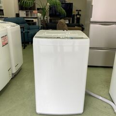 【リサイクルショップ　ピカソ　小松原】★分解洗浄済み★AQUA アクア4.5kg風乾燥付洗濯機 2016年製 AQW-S45D★0917★