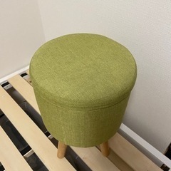 ローチェア 収納入れ付き 消毒済みの画像