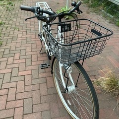 自転車ジャンク 27インチ 変速ギヤ付き