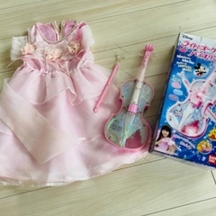 ドレス＆バイオリン