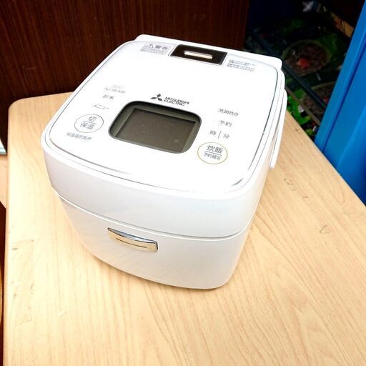 三菱/MITSUBISHI 炊飯器 NJ-SEA06-W 2019年製 3.5合炊き 家電 キッチン
