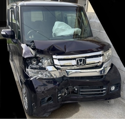 N-BOX 事故車　部品取り